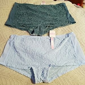 2 New Boyshort Panties